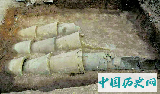 琅琊台考古有罕见发现 两千年前排水系统等亮相