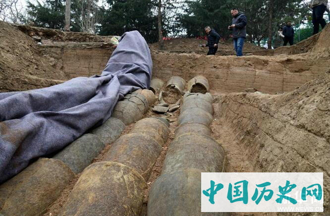 山东琅琊台考古发掘出秦汉时期排水系统