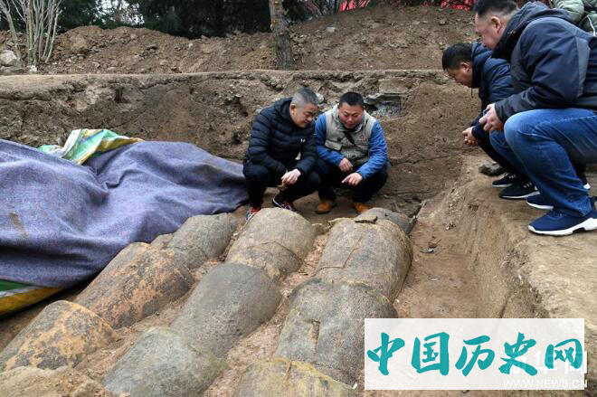 山东琅琊台考古发掘出秦汉时期排水系统