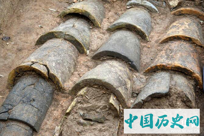 山东琅琊台考古发掘出秦汉时期排水系统