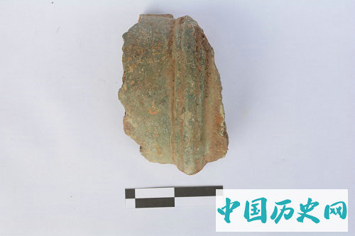 湖南老司城遗址新出土的铜炮残件