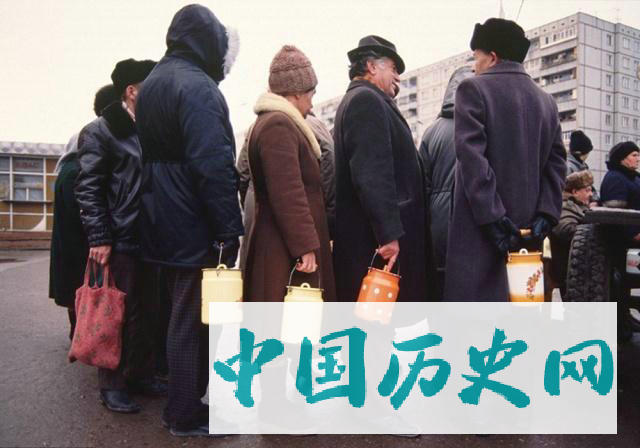 老照片：1991年，宣布“解体”之前的苏联社会