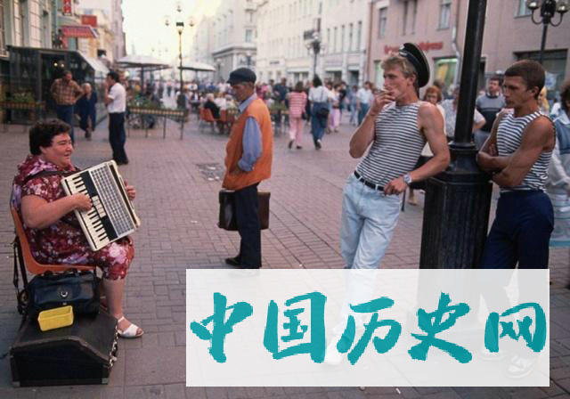 老照片：1991年，宣布“解体”之前的苏联社会