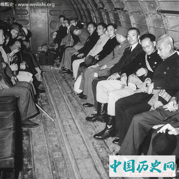 老照片：抗战胜利后的离渝人群