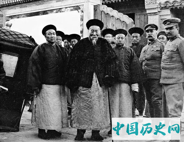 八国联军入侵北京老照片：第八张李鸿章谈判第十张让人心酸