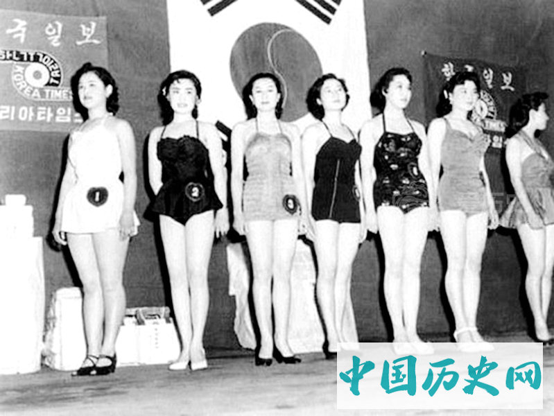 60年前韩国首次选美比赛没有经过整容的脸其实挺好看