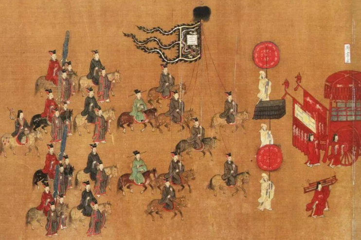 北宋大驾卤簿图书中的金吾纛旓