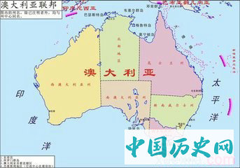 澳大利亚地图_澳大利亚地图分析