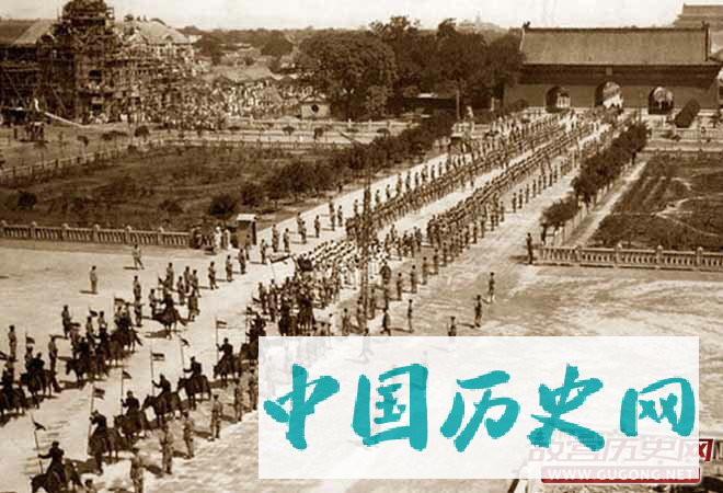 1916年，袁世凯的葬礼