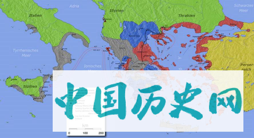 古典时代的城邦地图