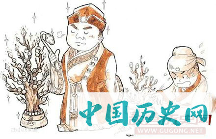 石崇与当时的贵戚王恺、羊琇竞相斗富