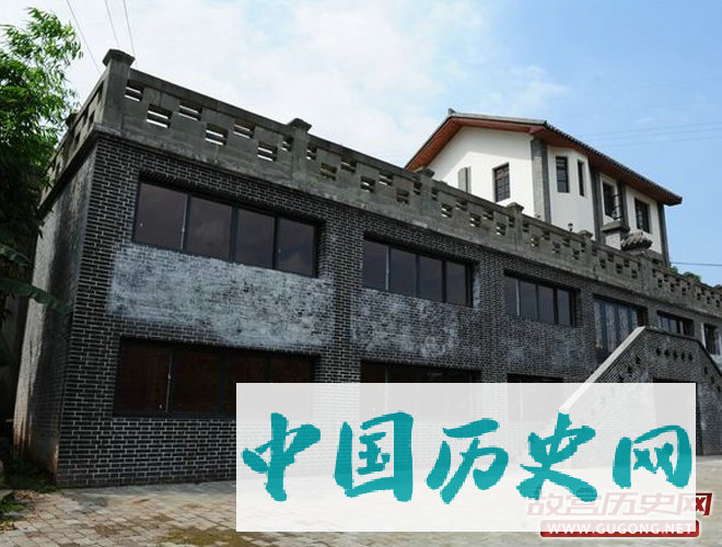 龙章造纸厂办公楼旧址，位于今重庆市江北区