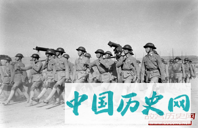 1941年，潼关国军某部训练照片