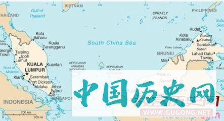 马来西亚历史地图_马来西亚历史地图介绍