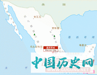 墨西哥历史地图_墨西哥历史地图介绍