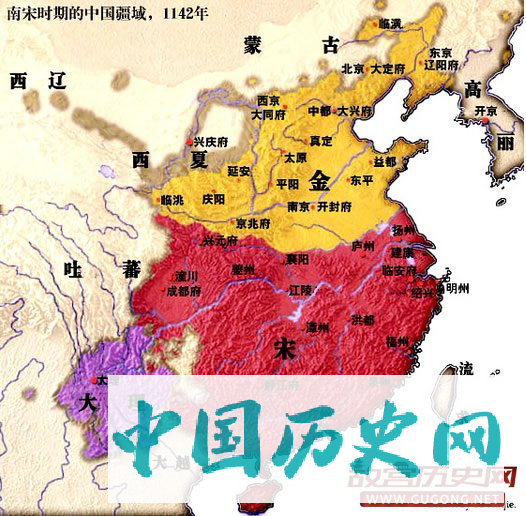 金朝地图