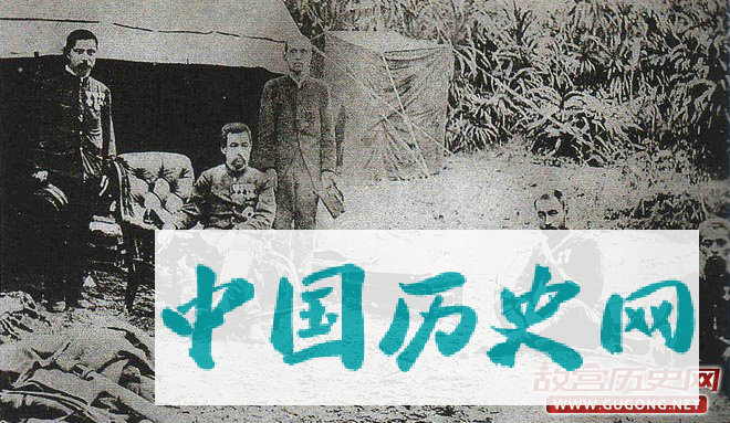 日本北白川宫能久亲王在征台营地，宫能久死于此役