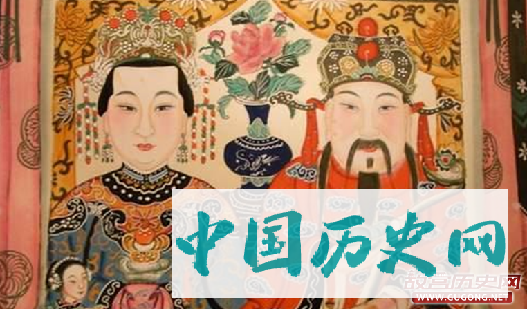 灶王爷与灶王奶奶