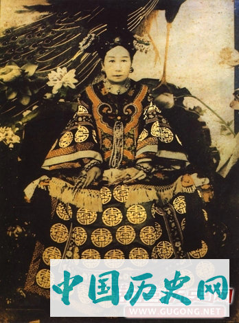 慈禧太后也疯狂：慈禧深宫生活高清彩照