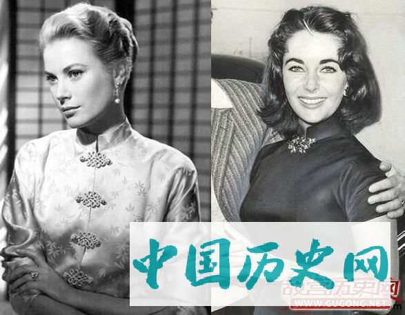 好莱坞黄金时代女星旗袍秀