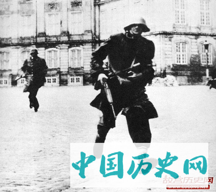 一组二战德国士兵图片