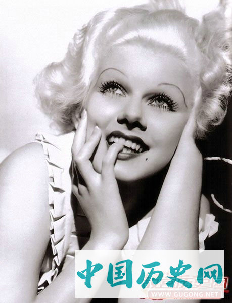 三十年代美国好莱坞性感女神——珍•哈露