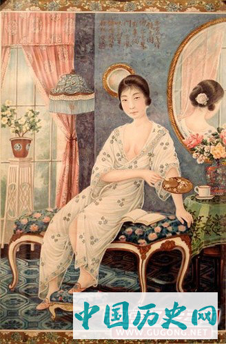 尺度惊人的老上海海报