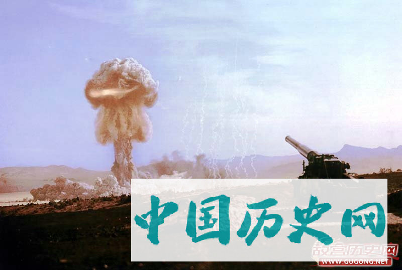 测试核弹震撼瞬间