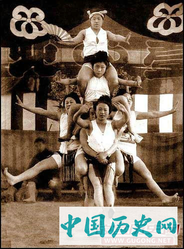 旧时日本妇女的雷人休闲活动