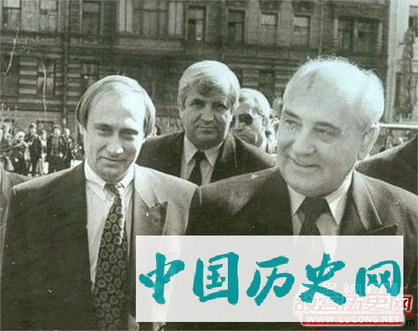 那些年普京跑“龙套”的旧照