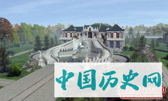 养眼：震撼华美的圆明园3D复原图
