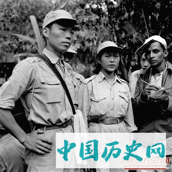 国军老照片：国军撤离缅甸 1953年