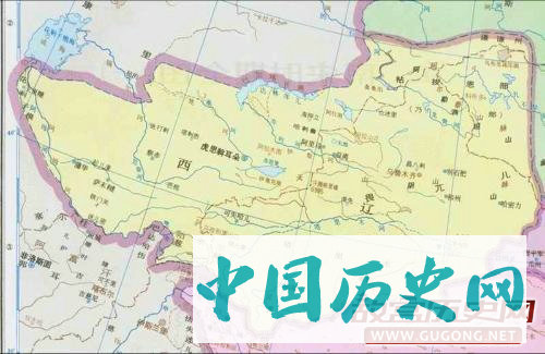 西辽国，西辽国在现今什么地方？