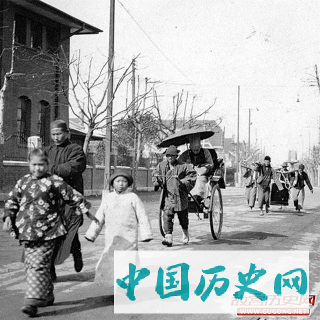 民国老照片：二十年代末沪杭纪行 中西合璧的街景