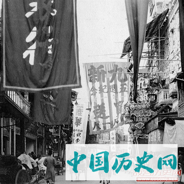 民国老照片：二十年代末沪杭纪行 中西合璧的街景