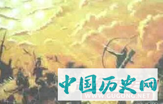 后羿下凡射九日的故事