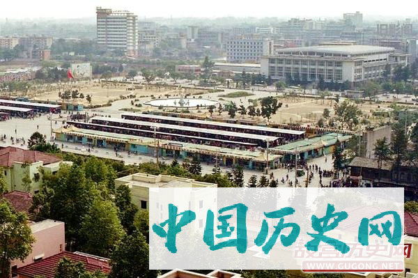 福州老照片：历史文化名城福州 1986年的五一广场