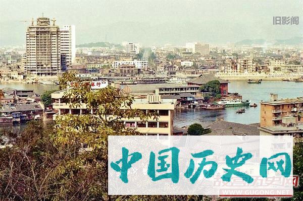 福州老照片：历史文化名城福州 1986年的五一广场