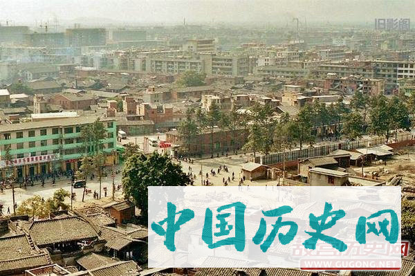 福州老照片：历史文化名城福州 1986年的五一广场