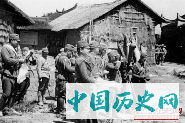 抗战老照片：抗战之湖北陶家坝大捷 五战区128师