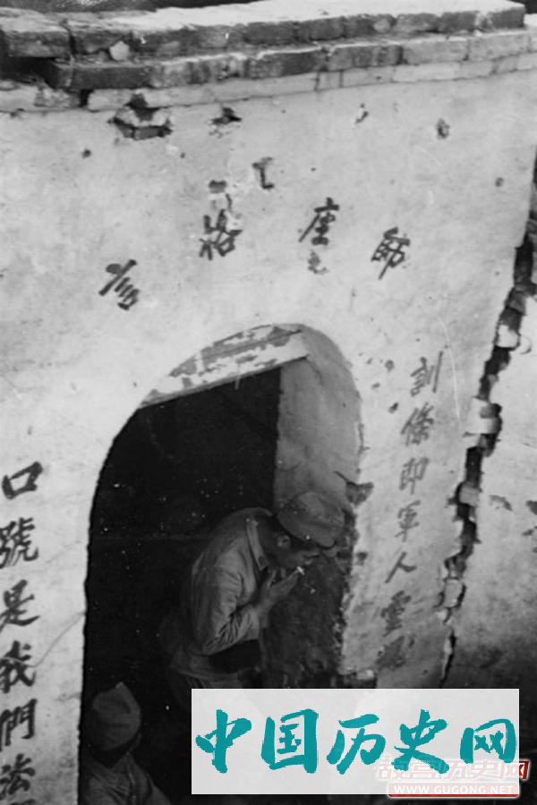 抗战老照片：抗战之湖北陶家坝大捷 五战区128师