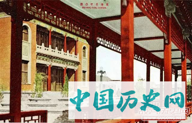天津老照片：民国时期的天津 老明信片