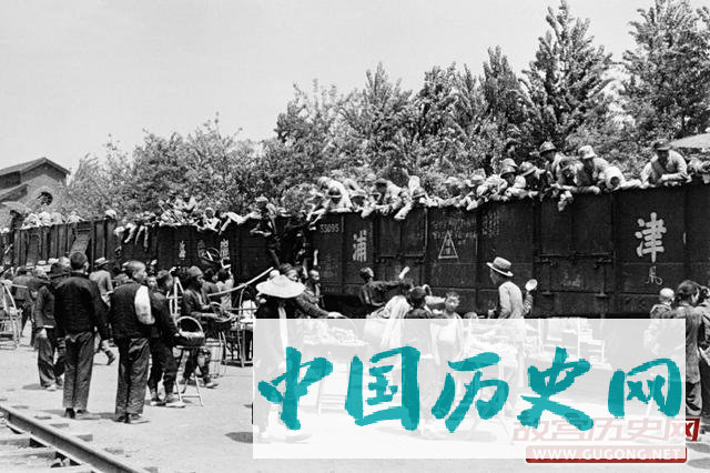 抗战老照片：美国战地记者鲁南行 台儿庄战役