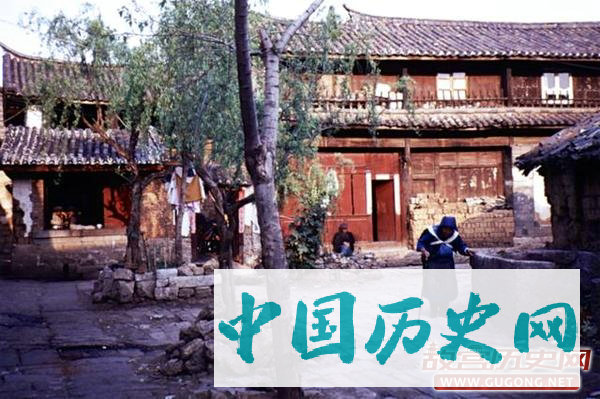 丽江老照片：成为世界文化遗产名城前 古朴的丽江
