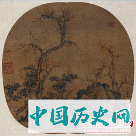 元代画家曹知白山水画欣赏
