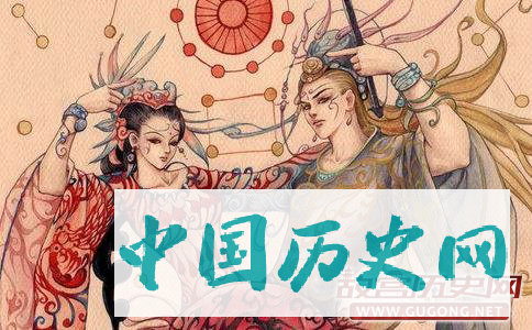 伏羲兄妹爬天梯的传说