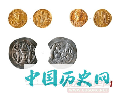 陕西秦咸阳城西部发现一座西魏墓葬 出土东罗马金币和波斯银币
