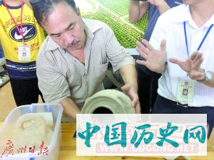 广东新会官冲窑首次发现唐代胡人陶俑