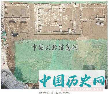 山东济南百花洲发现明清时期泰山行宫遗址