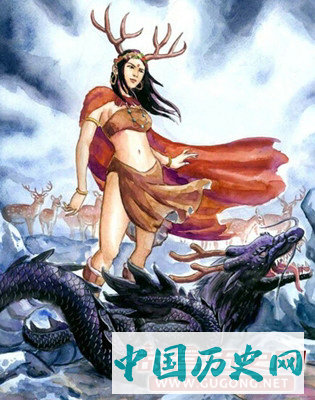 鹿女降龙的传说